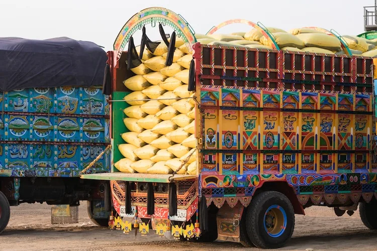 xe tải leng keng ở Pakistan 5