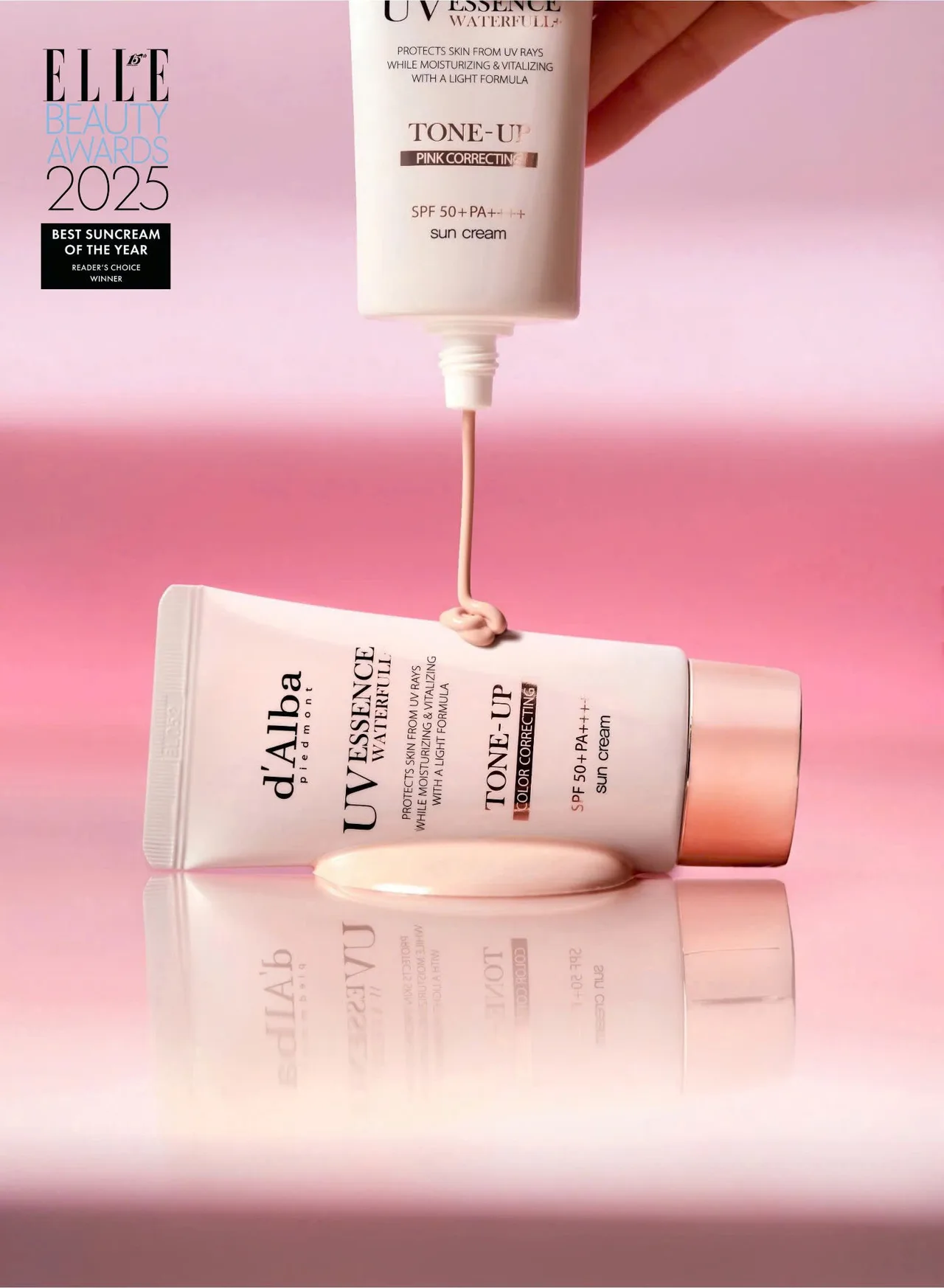d’Alba UV Essence Waterfull Tone-Up Sun Cream