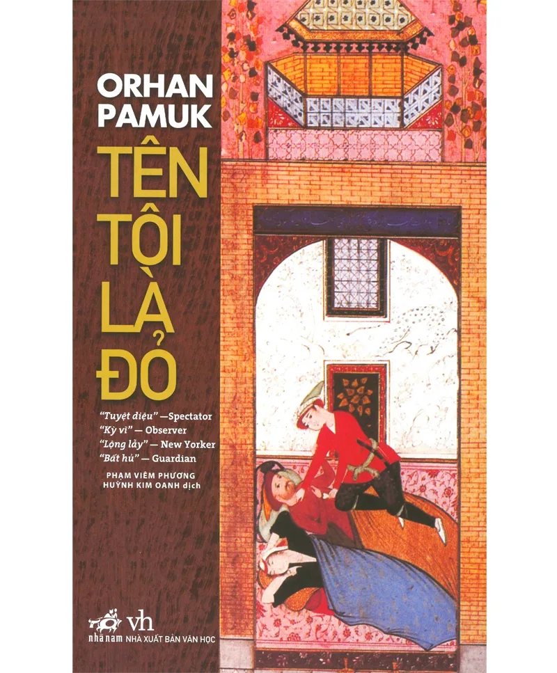 sách văn học hay Tên tôi là đỏ