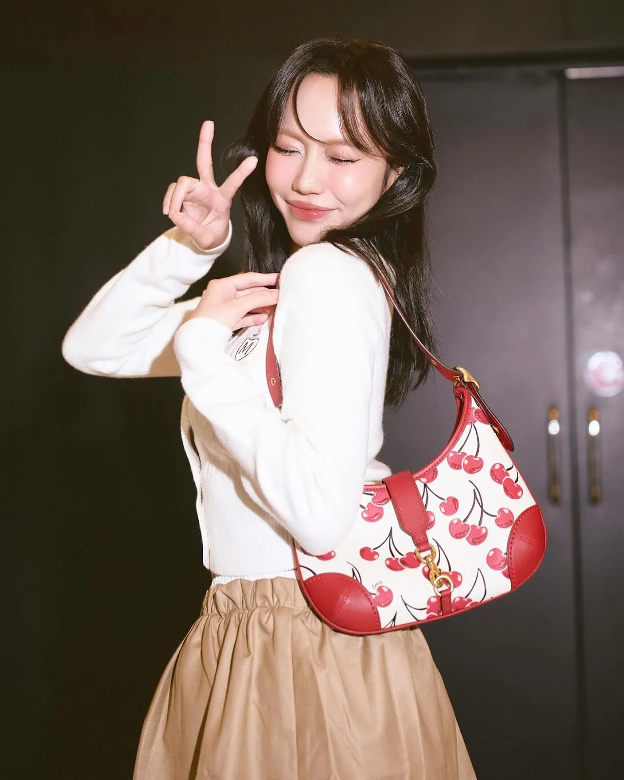 outfit màu cà phê sữa