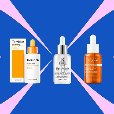 Torriden - Tinh chất dưỡng trắng sáng da CELLMAZING Brightening Ampoule, Kiehl's Clearly Corrective™ Dark Spot Solution,Uriage - Serum dưỡng sáng Dépiderm Anti-Dark Spot Serum Brightening Booster