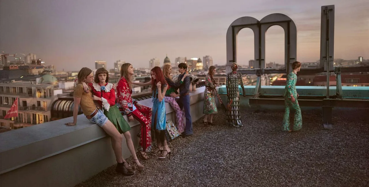 gucci hình ảnh từ chiến dịch xuân hè 2016