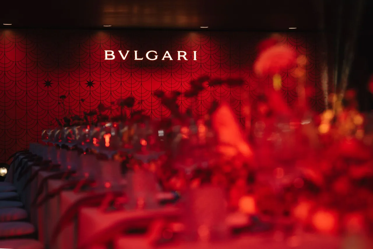 buổi tiệc đón năm mới của Bvlgari