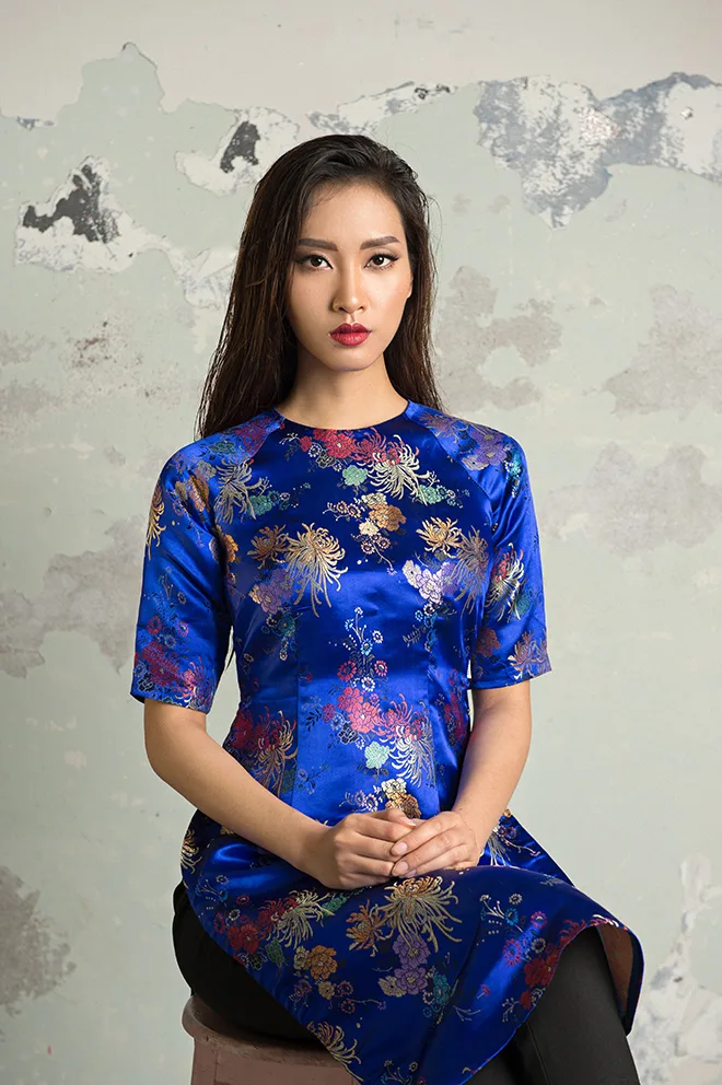 thời trang Tết Ferosh - elle vietnam