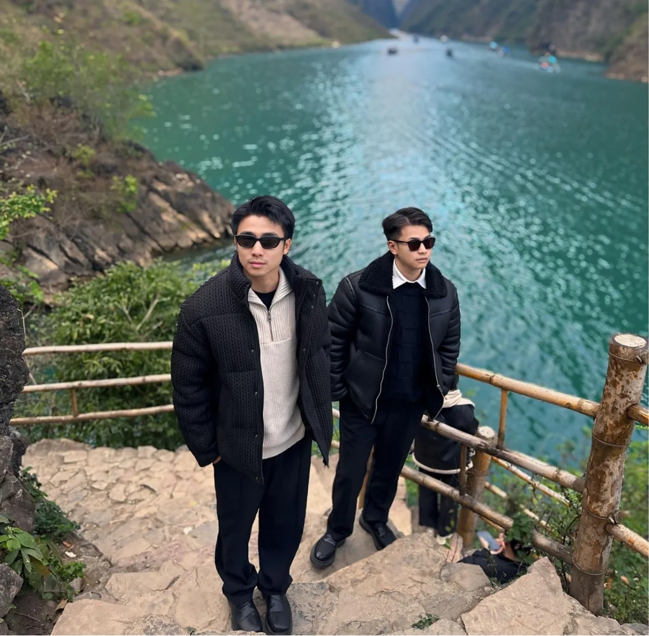 ninh anh bùi và nguyễn tùng dương du lịch hà giang