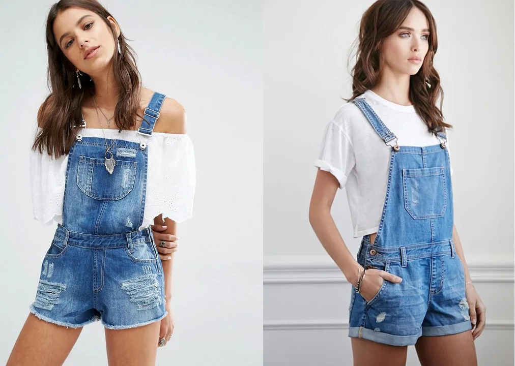 Chào Hè với phong cách thời trang quần yếm jean