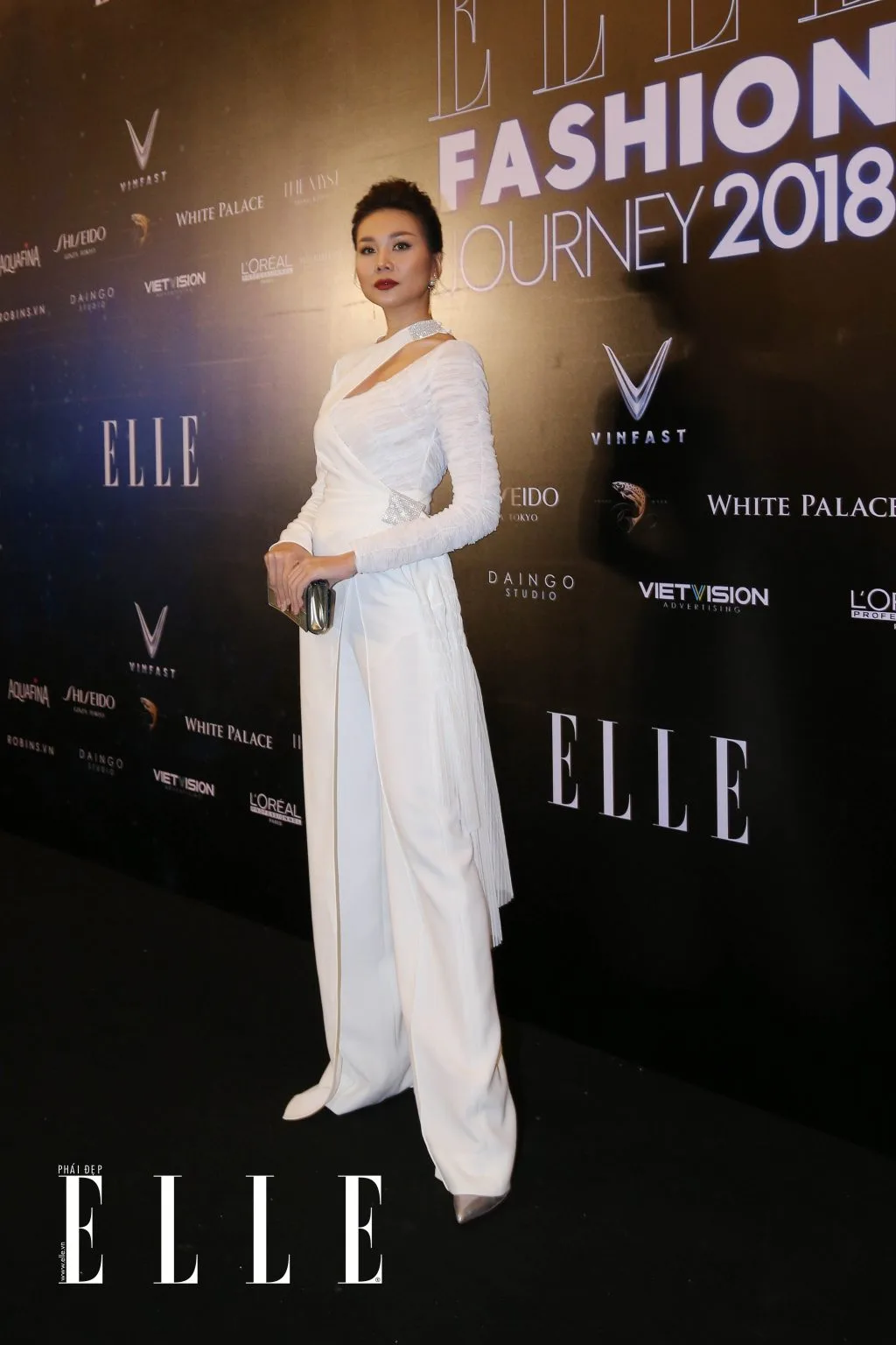 Thanh Hằng elle fashion show