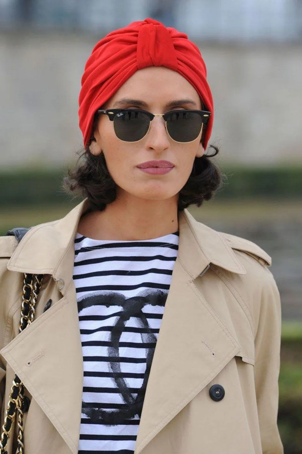 khăn turban màu đỏ