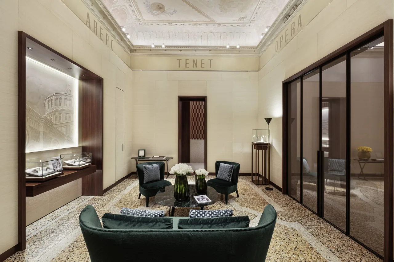 Rolex Boutique, Milan. Ảnh: Rolex/Heinrich Wegmann