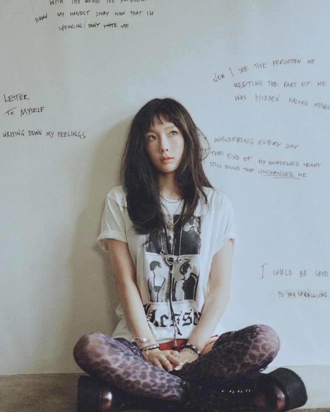 taeyeon_ss áo thun ngắn tay