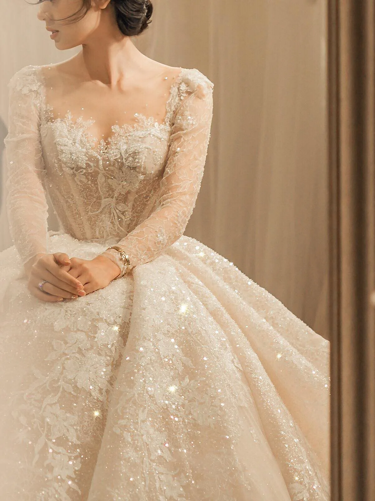 Thiết kế váy cưới trong BST Haute Couture 2019 của NTK Phương Linh