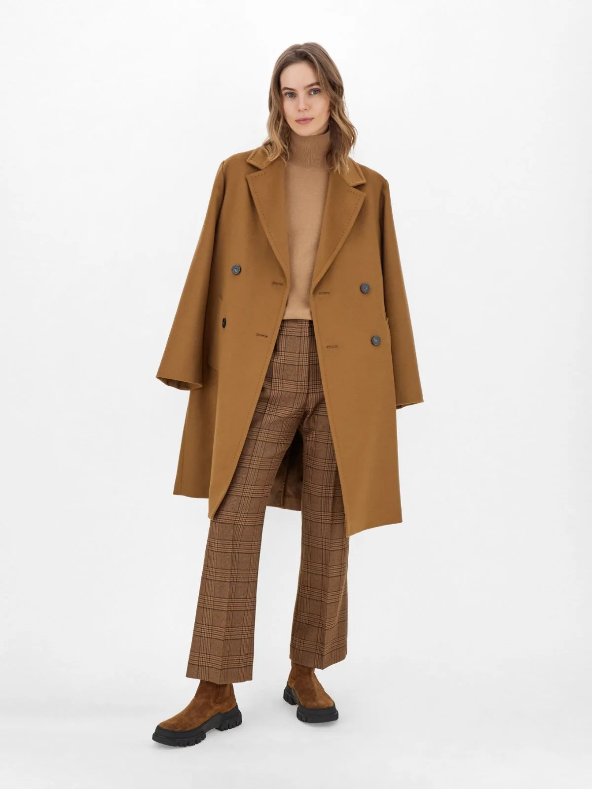 maxmara long wool coat