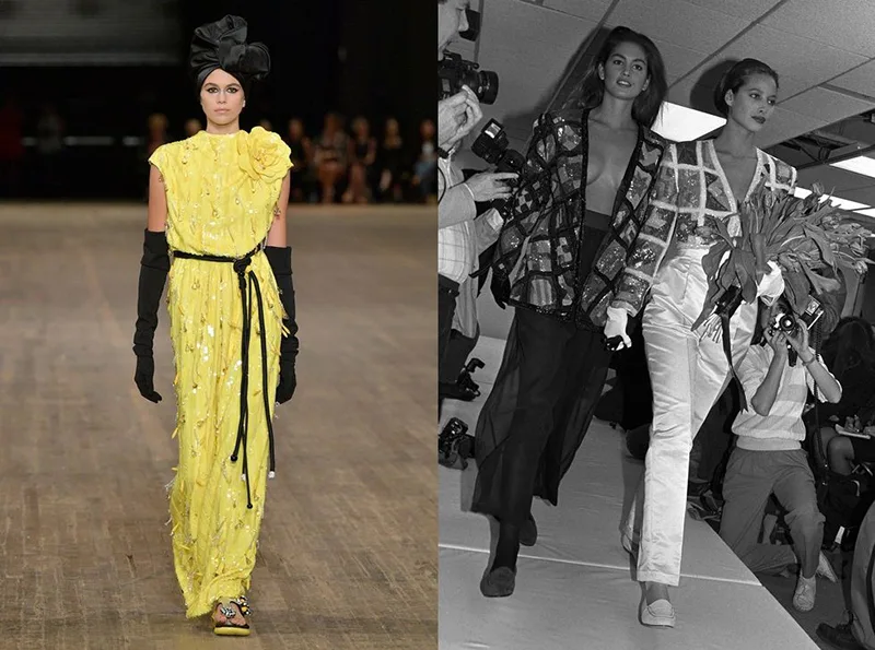 Siêu mẫu Cindy Crawford và hậu duệ Kaia Gerber: “Tre già măng mọc” Siêu mẫu Cindy Crawford và hậu duệ Kaia Gerber: “Tre già măng mọc”