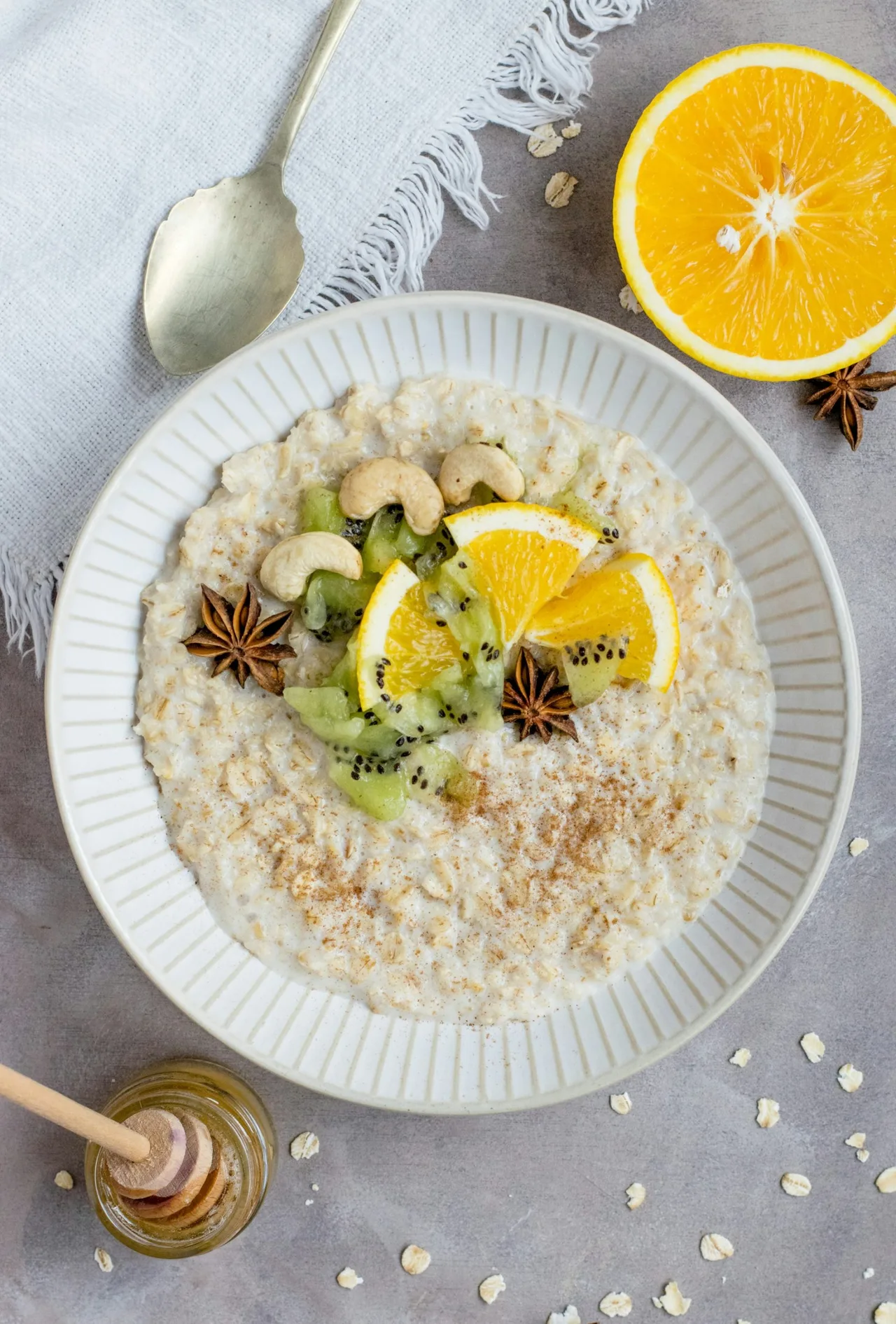 cháo yến mạch ít calo