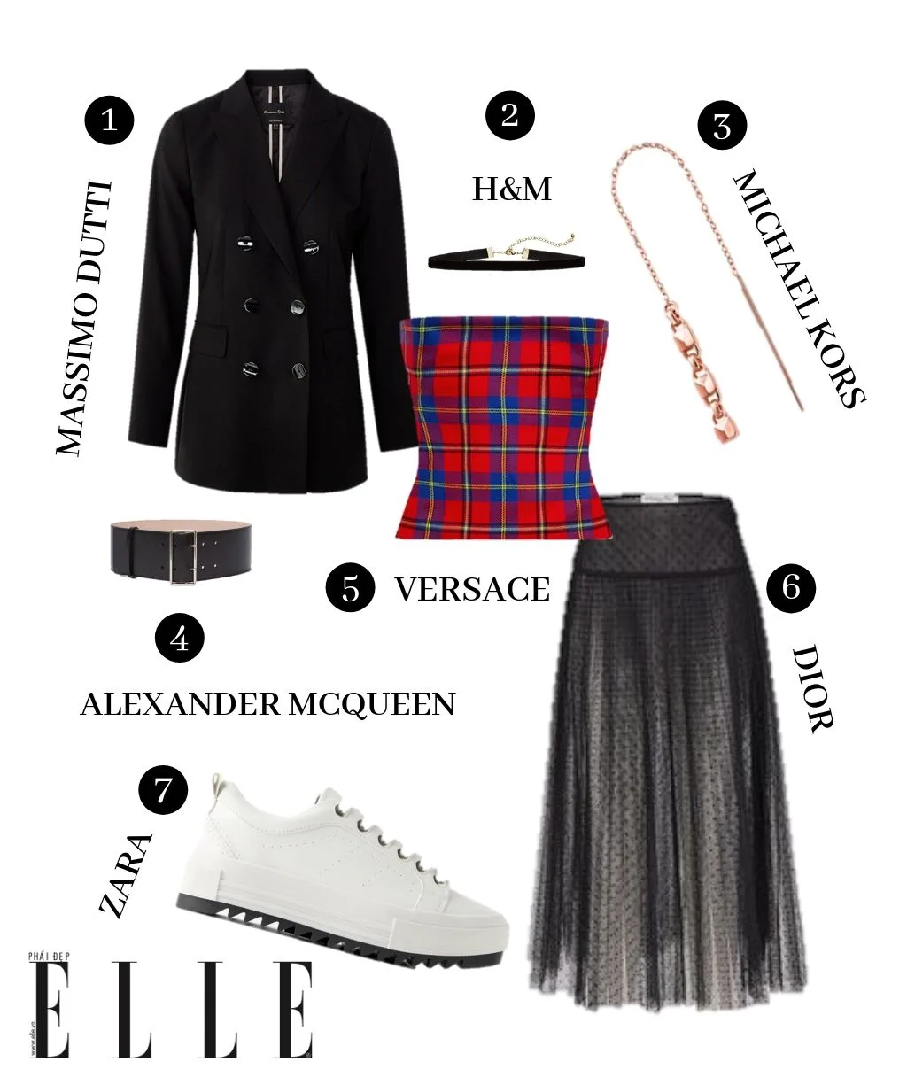 elle style calendar sneakers retro