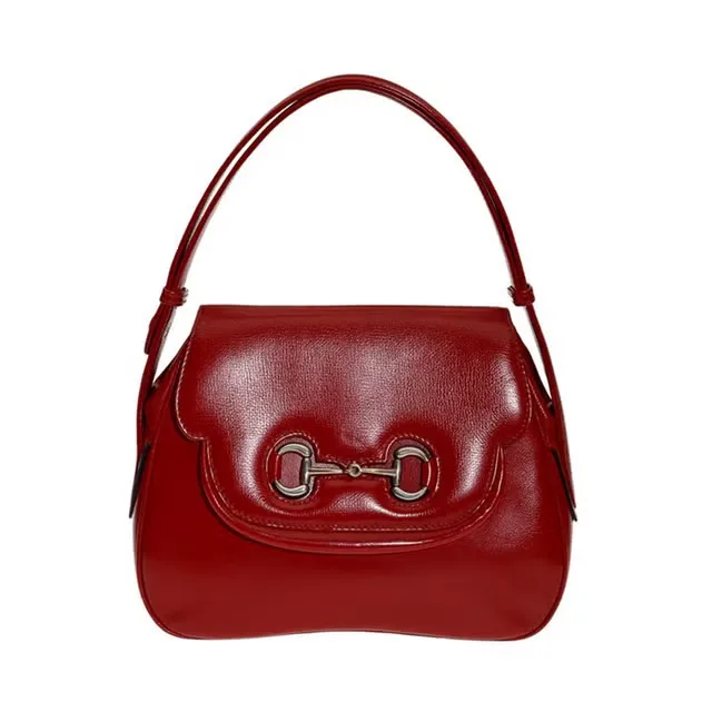 Hình ảnh tư liệu về mẫu túi da Gucci ra đời năm 1955 với điểm nhấn là chi tiết Horsebit