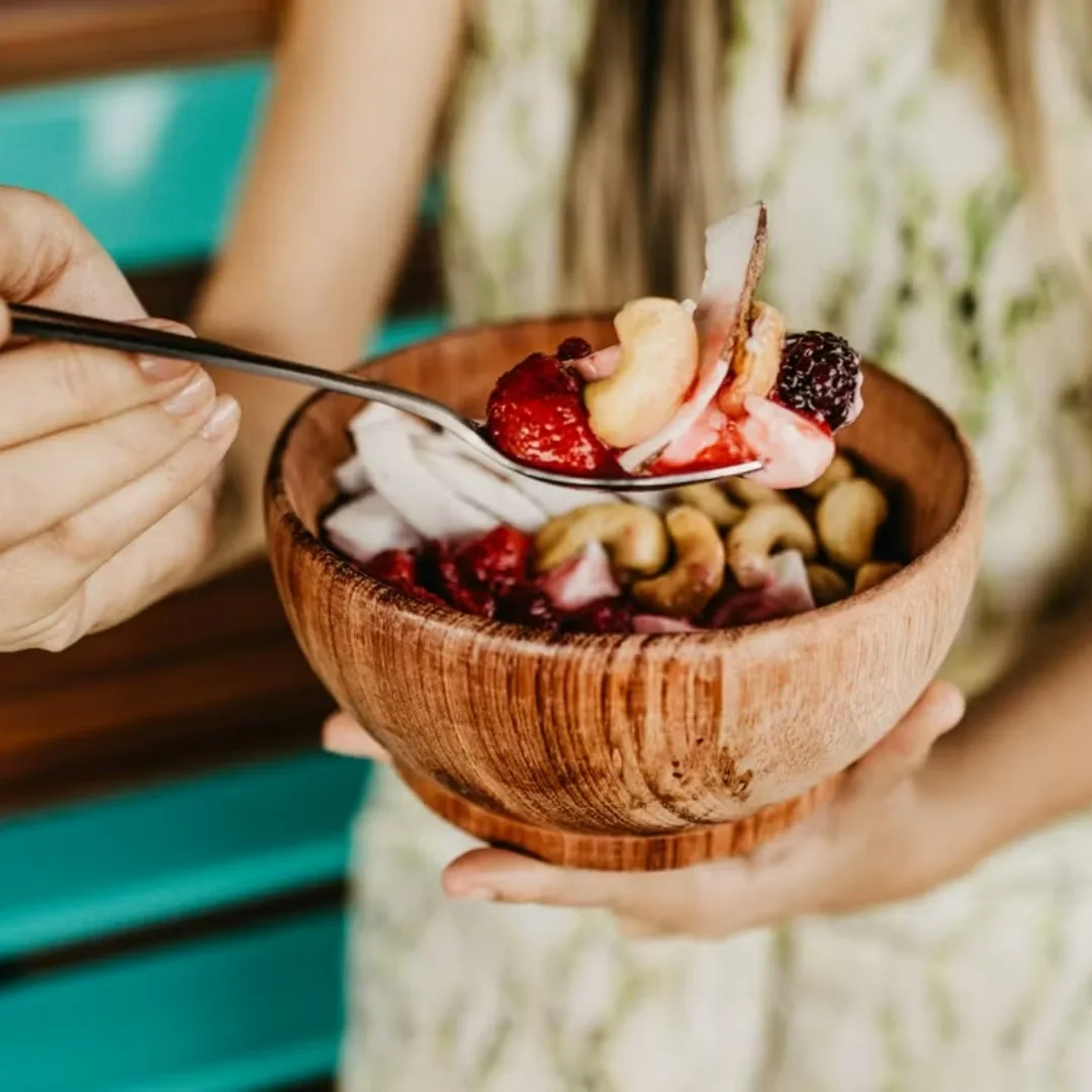 Acai bowl bổ sung chất xơ cho hệ tiêu hóa