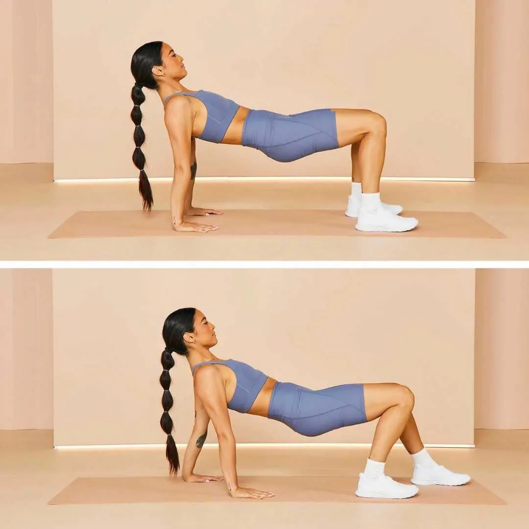 Động tác bước đi con cua tốt cho lưng - workout