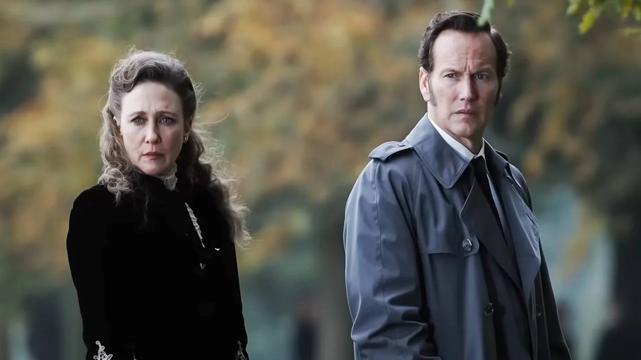 Diễn xuất của Patrick Wilson (vai ed warren) và Vera Farmiga (vai lorraine warren) tiếp tục là trụ cột của thương hiệu the conjuring trong phim the conjuring 4 vietsub motchill last rites elle 2025