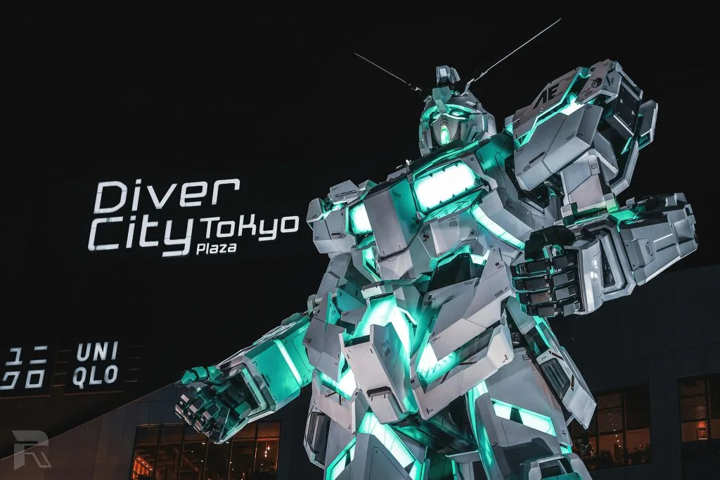 Odaiba robot gundam khổng lồ Odaiba robot gundam khổng lồ