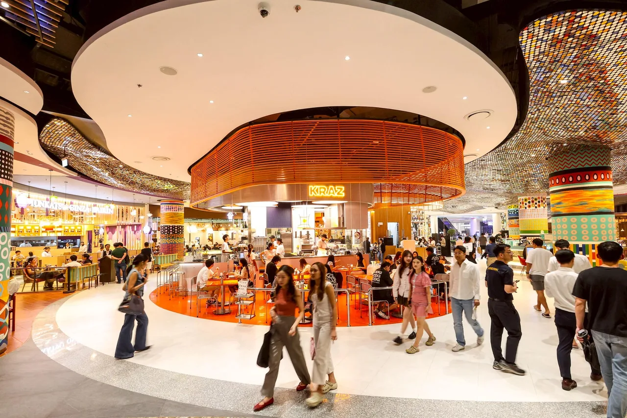 Khu ẩm thực EATELIER tại Siam Paragon - Bangkok.