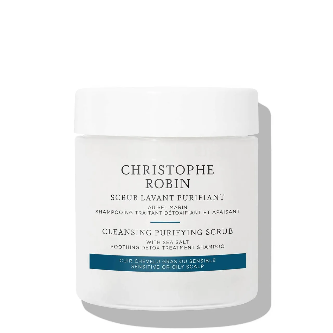 Tẩy tế bào chết da đầu Christophe Robin Cleansing Purifying Scrub With Sea Salt. Tẩy tế bào chết da đầu Christophe Robin Cleansing Purifying Scrub With Sea Salt.