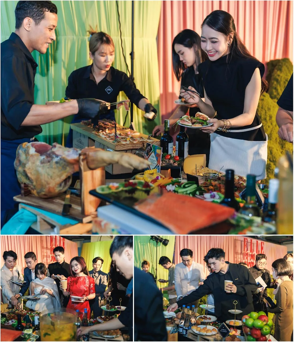 Khoảnh khắc thực khách trải nghiệm âm thực đa hương vị của Annam Gourmet tại Elle Beauty Award 2025