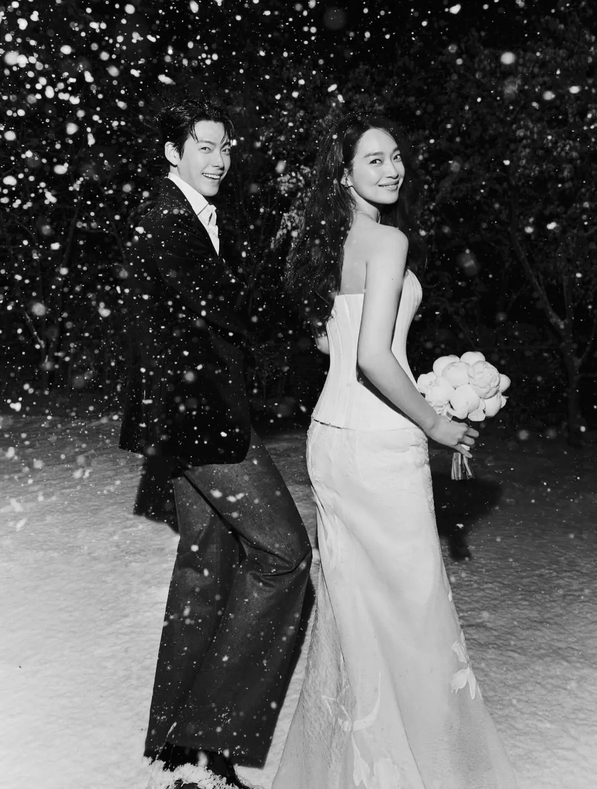 Bộ sưu tập Elie Saab Bridal 2026 trong hôn lễ Shin Min Ah
