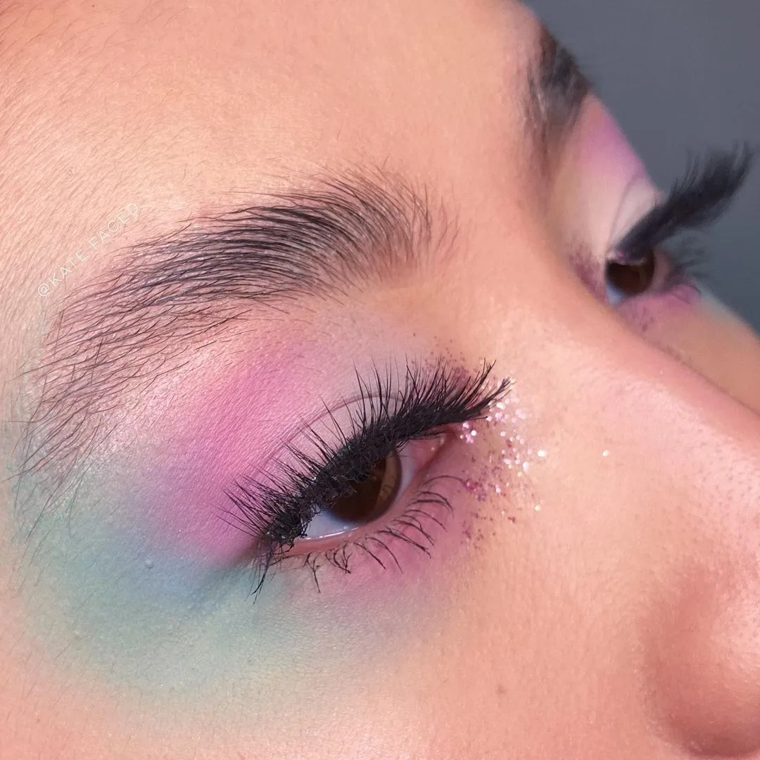 trang điểm pastel kim tuyến trang điểm pastel kim tuyến