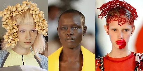 Cách trang điểm từ show Maison Margiela
