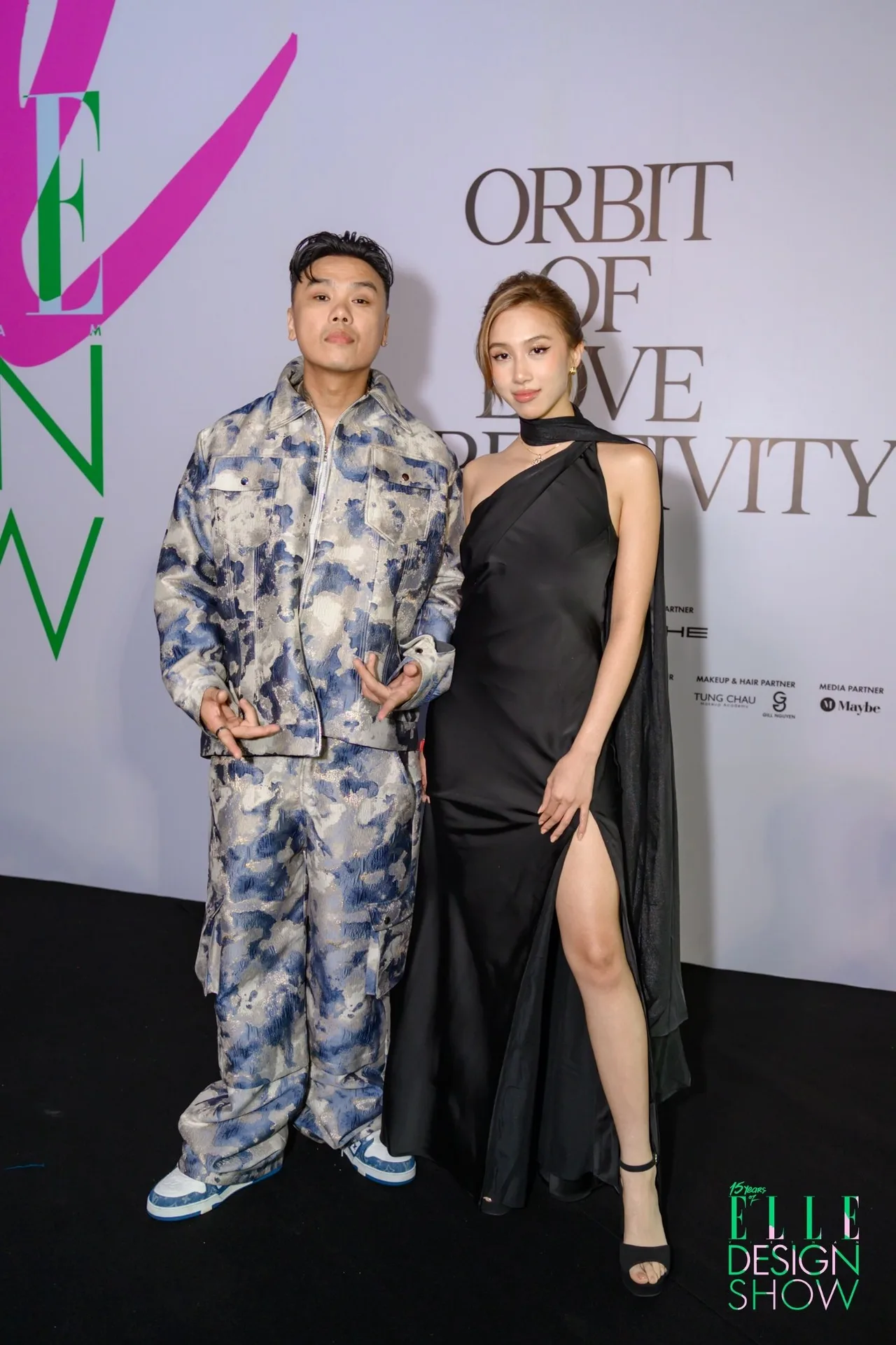 Rapper Thái VG xuất hiện tại thảm đỏ cùng con gái Tylin Ngô. (Ảnh: DAINGO Studio)