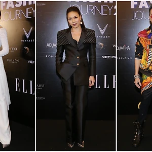 Mỹ Tâm, Thanh Hằng và Đàm Vĩnh Hưng xuất hiện rạng rỡ trên thảm đỏ ELLE Fashion Journey 2018