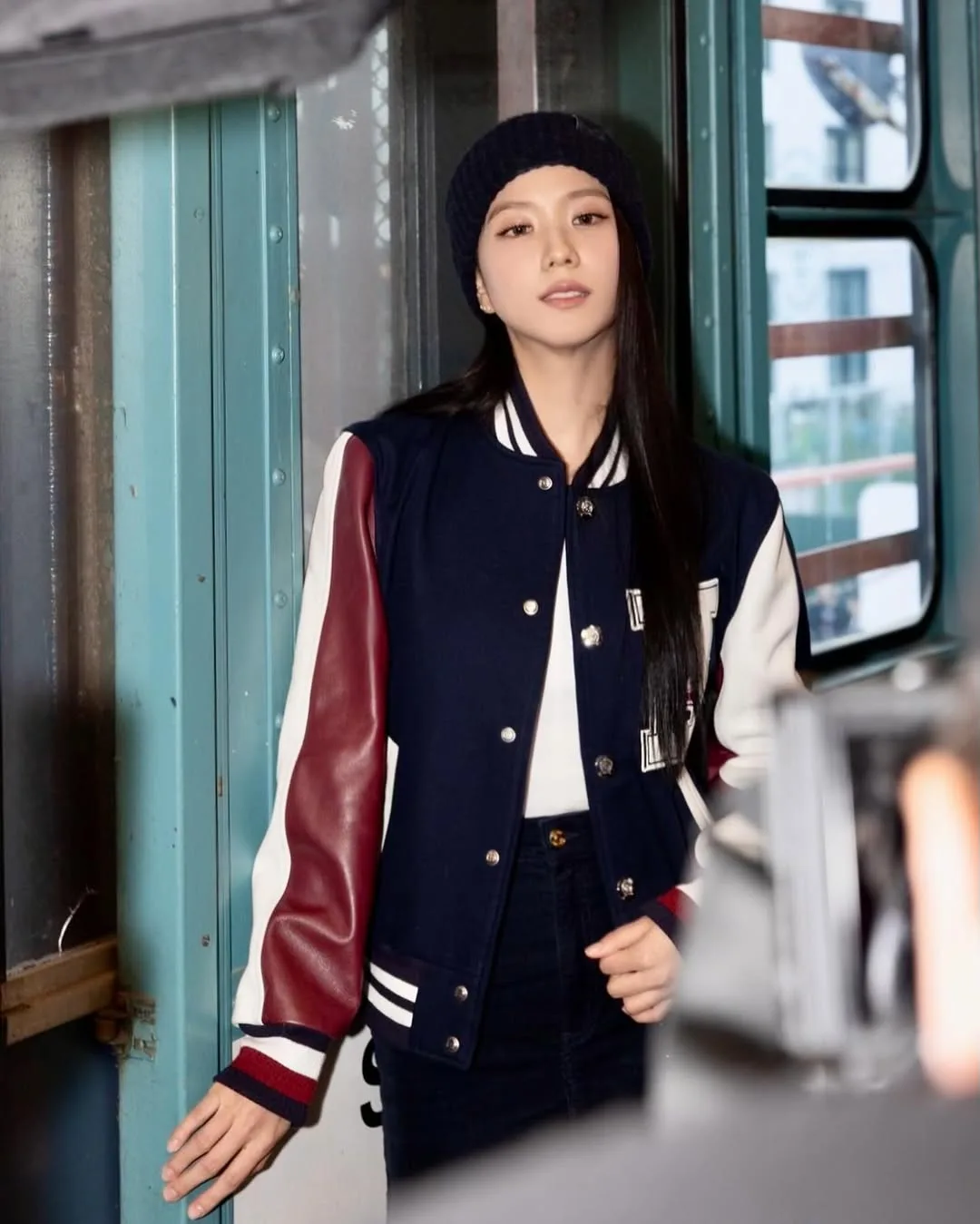 sooyaaa__ diện áo khoác bóng chày