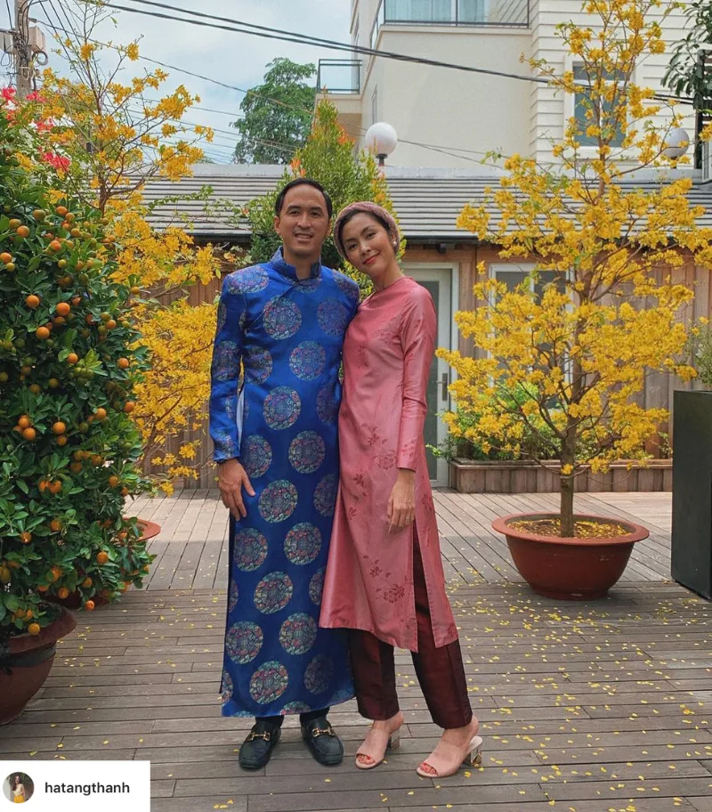 Thời trang Tết 2019 Tăng Thanh Hà