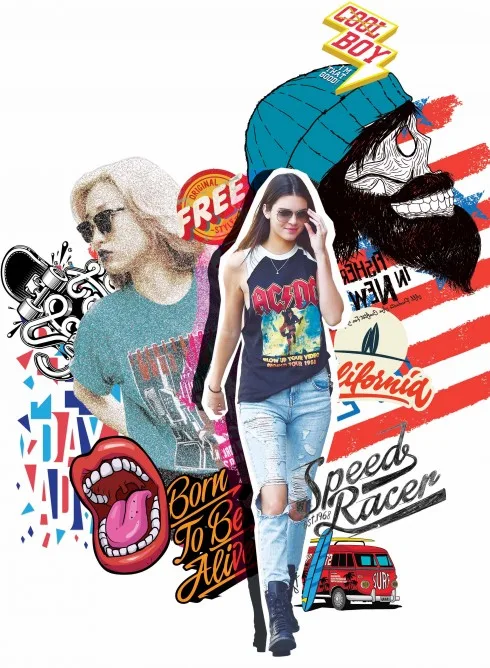 áo thun thời trang street style graphic tee 1