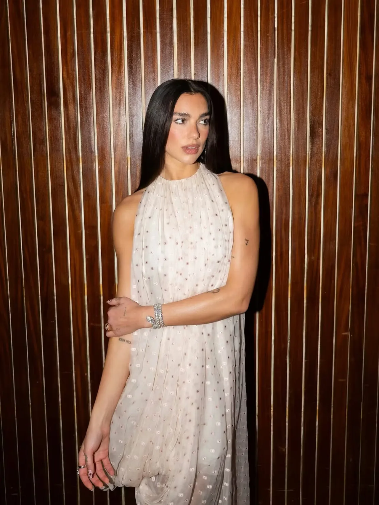 Dua Lipa xuất hiện tại Xuất hiện tại lễ kỷ niệm 10 năm giải thưởng "International Booker Prize" ở London