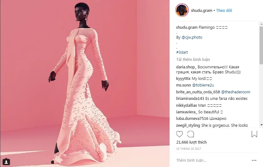người mẫu kỹ thuật số instagram 7