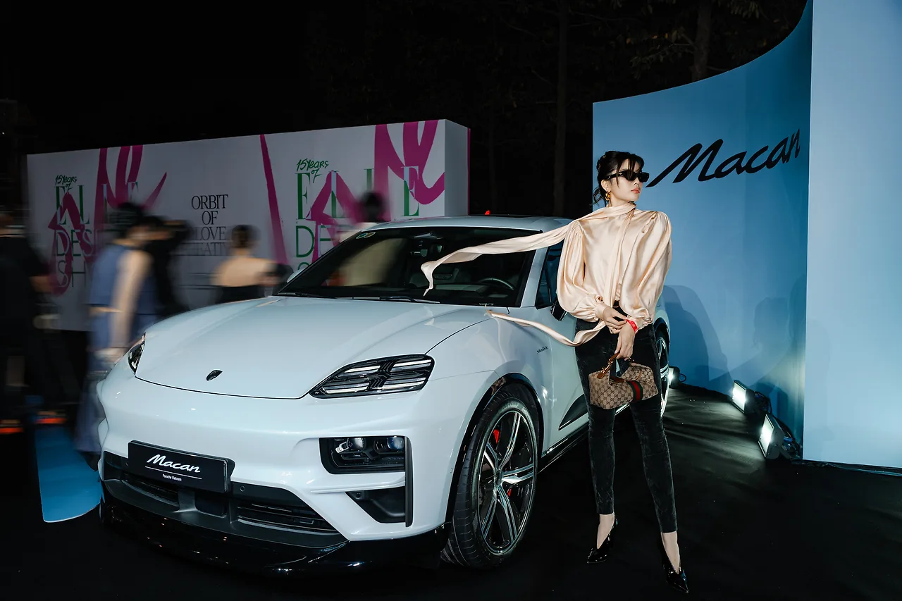 Porsche Macan tại ELLE Design Show 2025 Kỳ Duyên