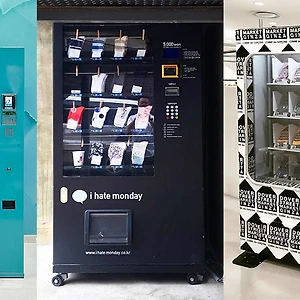 Tiffany & Co. bán trang sức và nước hoa bằng máy bán hàng tự động