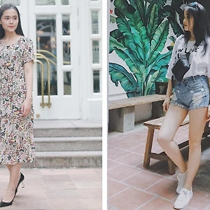 Phong cách thời trang đối lập thú vị của bạn gái cầu thủ U23 Việt Nam
