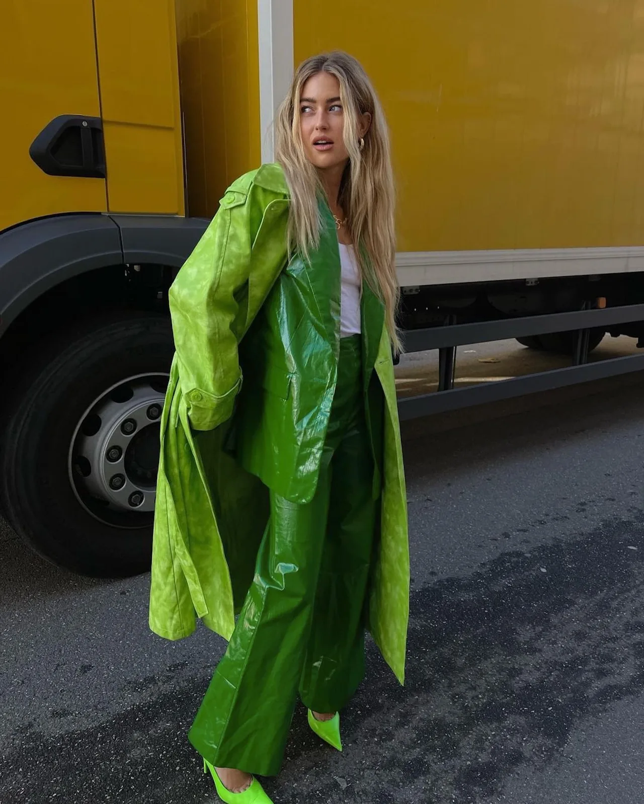 màu xanh lime green