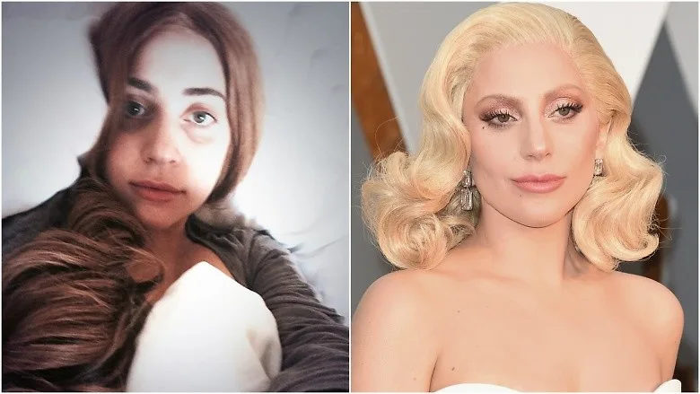 Lady Gaga trông như công chúa tóc mây với nét đẹp dịu dàng, khác hẳn một Gaga đầy phong cách và có chút "dị" trên sân khấu