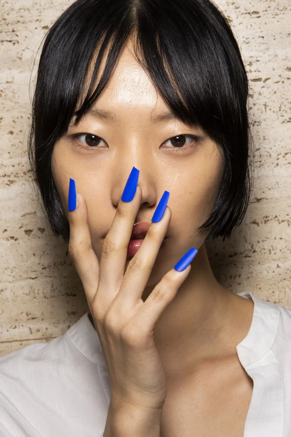 màu nail xanh coban màu nail xanh coban