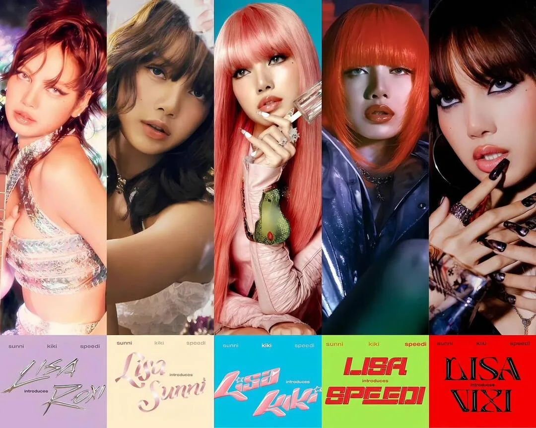 "Alter Ego" là album phòng thu solo đầu tay của Lisa (BLACKPINK) mang 5 khía cạnh nhân cách (Roxi, Kiki, Vixi, Sunni, Speedi)