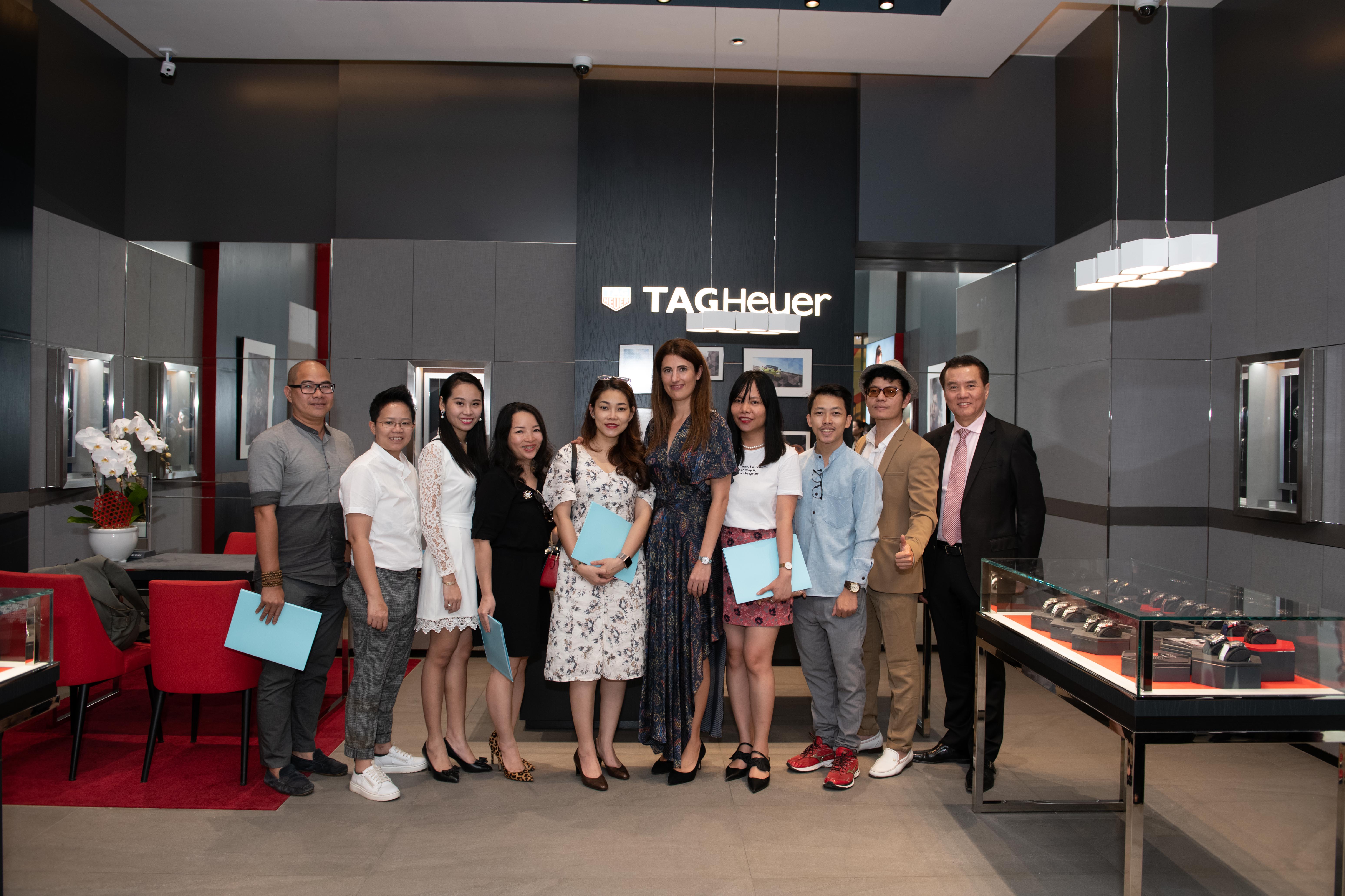tag heuer khai trương cửa hàng giám đốc điều hành