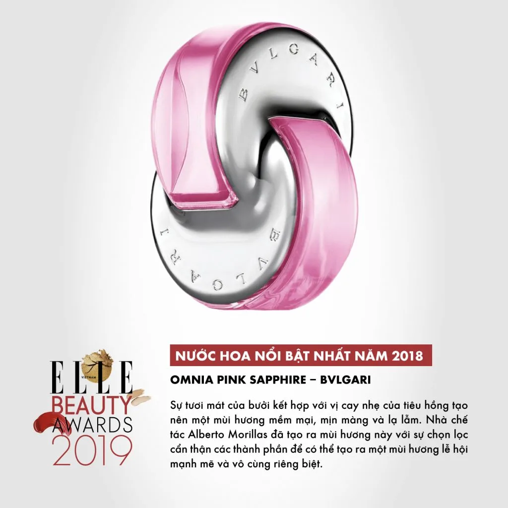 hương nước hoa 05 ELLE Beauty Awards 2019 hương nước hoa 05 ELLE Beauty Awards 2019
