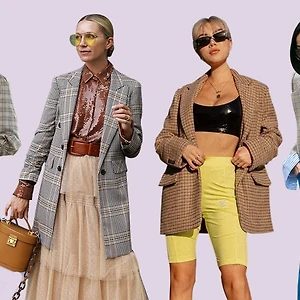 Cô nàng công sở có bao nhiêu cách mặc đẹp với áo blazer kẻ ô?