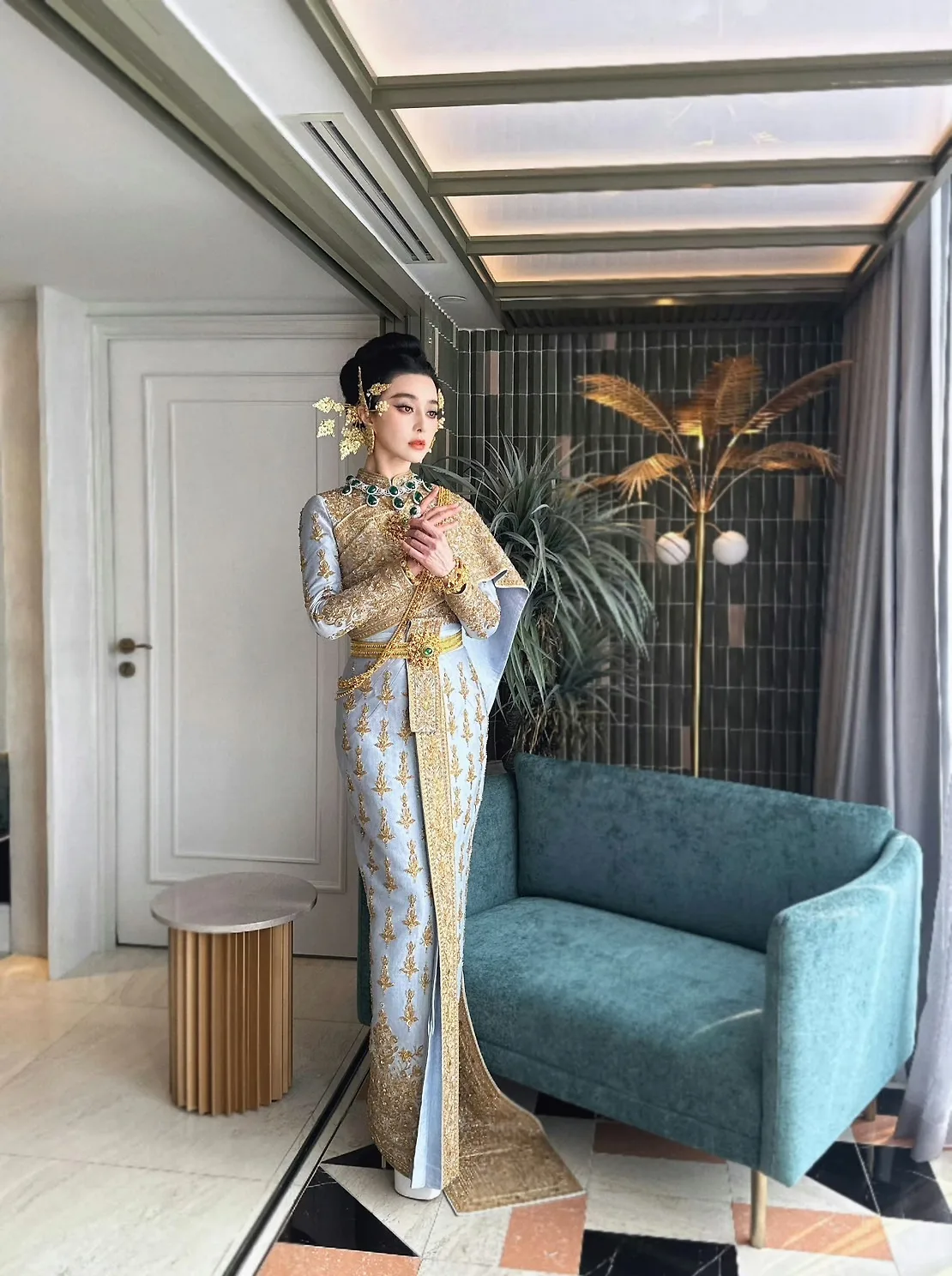 Băng Băng tại lễ hội Songkran Thái Lan