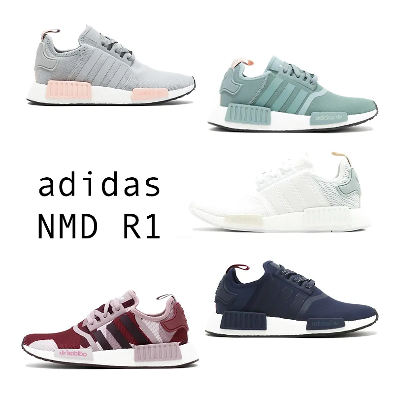 20 đôi sneakers khuynh đảo trong năm 2017 Thời gian qua, mẫu sneaker NMD của Adidas đã "làm mưa làm gió" khắp nơi và trở thành một trong những đôi giày khẳng định sự sành điệu, chịu chơi của các bạn trẻ. Điểm cộng của Adidas NMD R1 có rất nhiều màu sắc để các tín đồ của mình tha hồ lựa chọn màu sắc phù hợp. Adidas NMD R1 sẽ làm bạn hài lòng, cho dù bạn yêu thích sự mạnh mẽ với sắc xanh đen hay nữ tính với màu trắng, hồng...