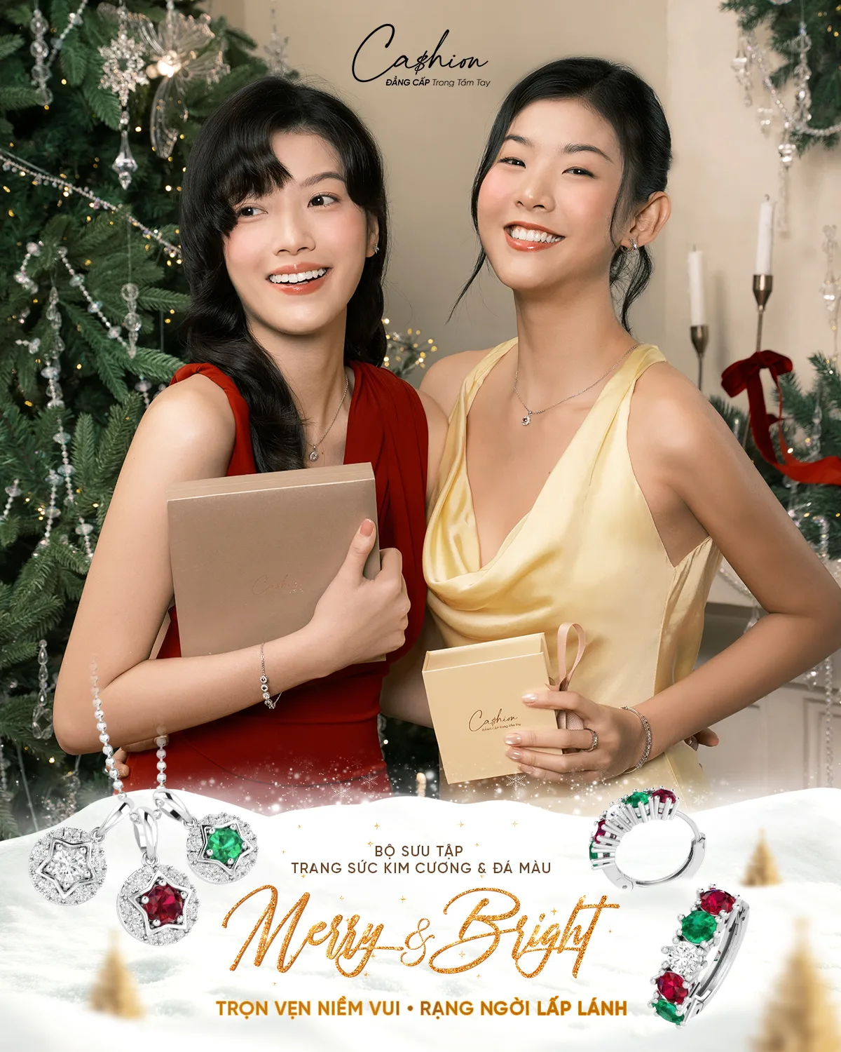 Bộ sưu tập Merry & Bright là điểm chạm của ánh sáng và sắc màu